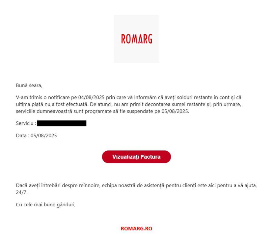 SCAM Romarg